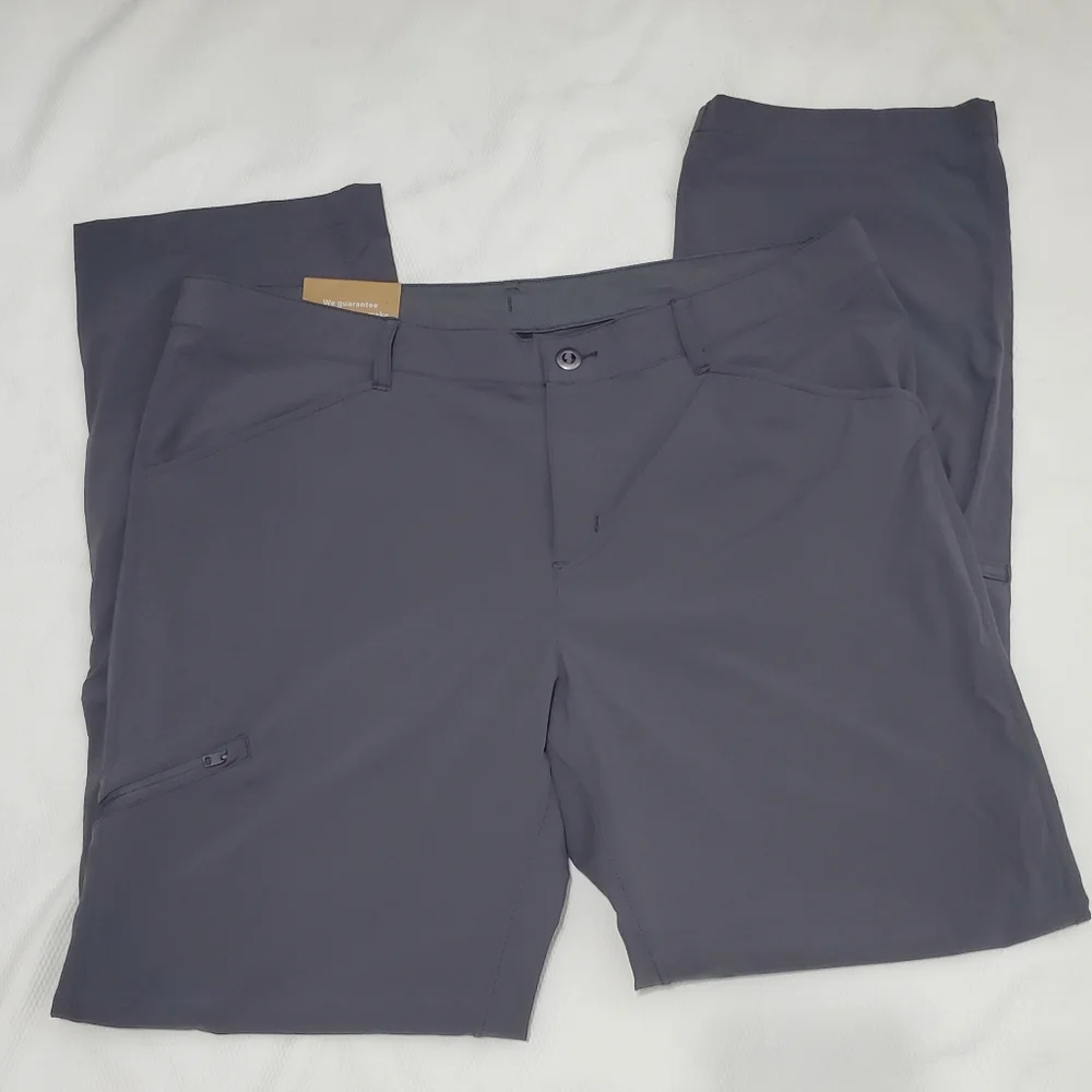 Patagonia Womens Quandary Pants Forge Gray Size 16 NEW - Picture 6 of 10